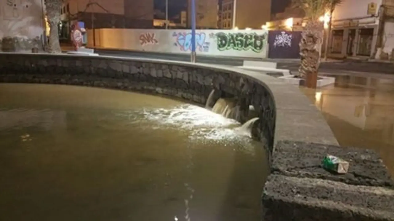 El Charco anegado de aguas fecales 2