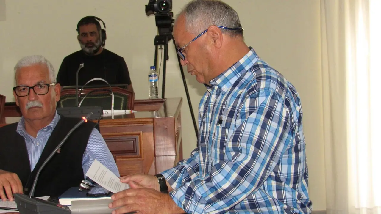 Jos&eacute; D&iacute;az en el Pleno 2