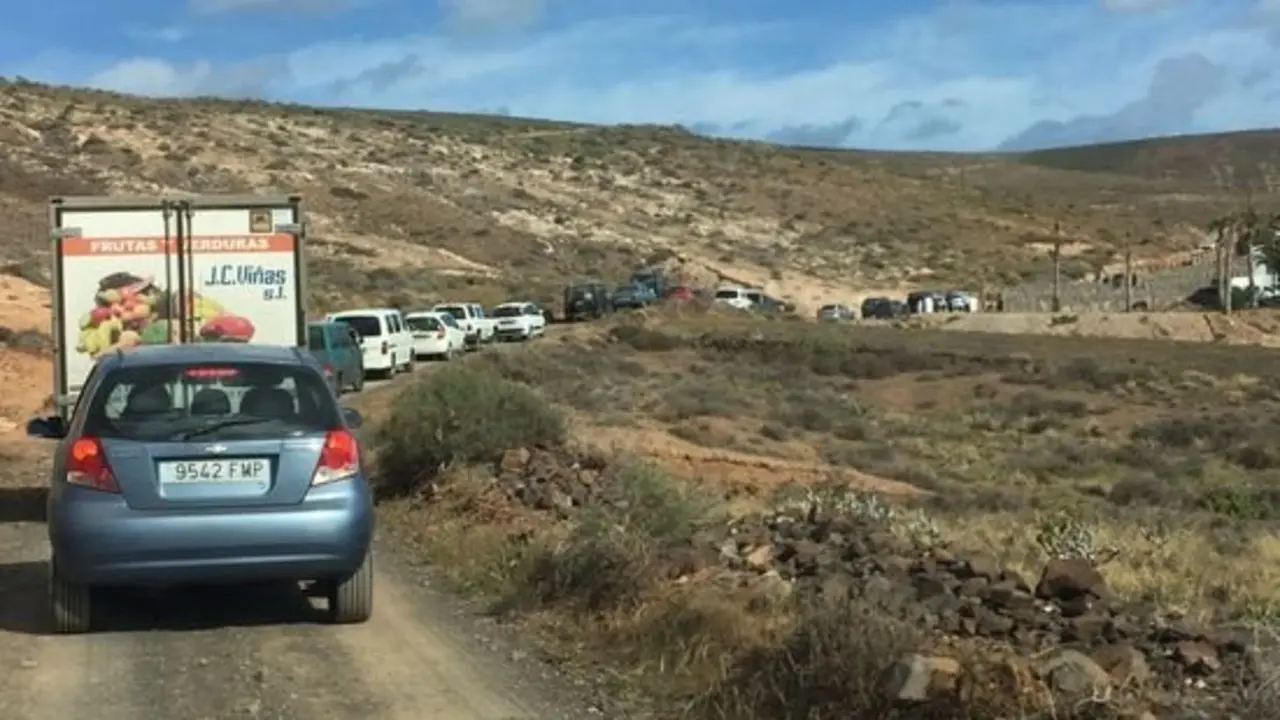 Colas kilom&eacute;tricas en el TRI122