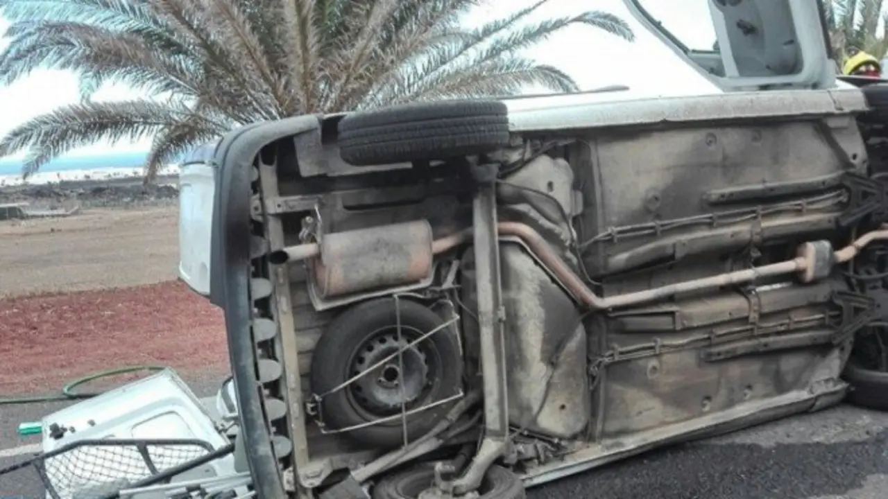 Accidente mostal en Tahiche