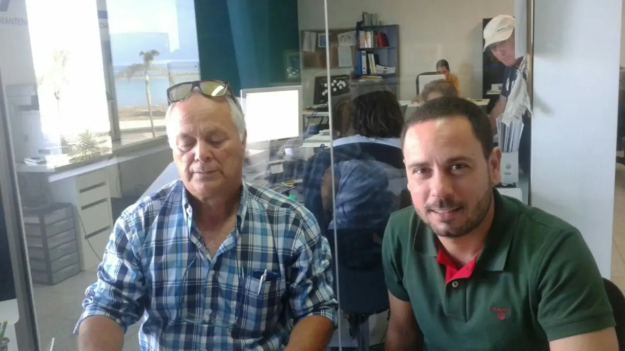 Reunión del Senador con José Díaz