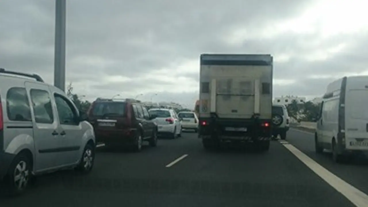 Atasco en la Vía Medular 3