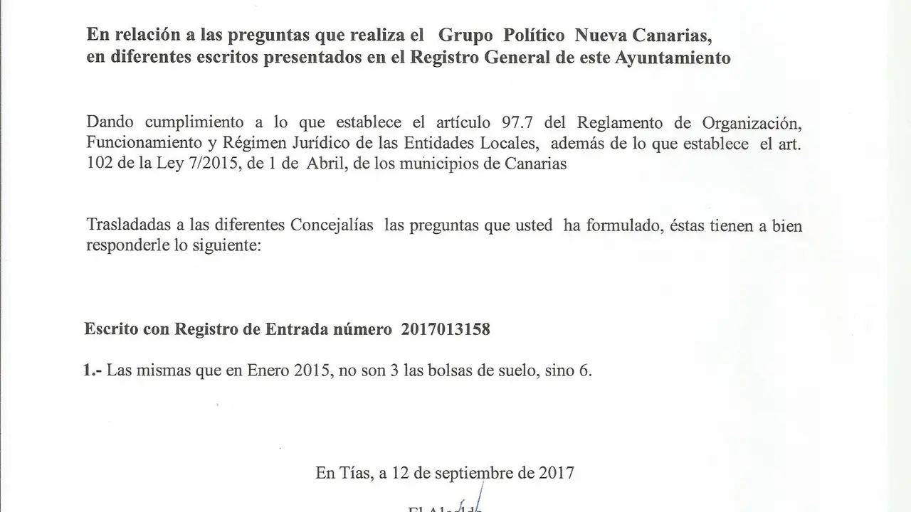 Respuesta Gobierno Plan VPP 12-09-17