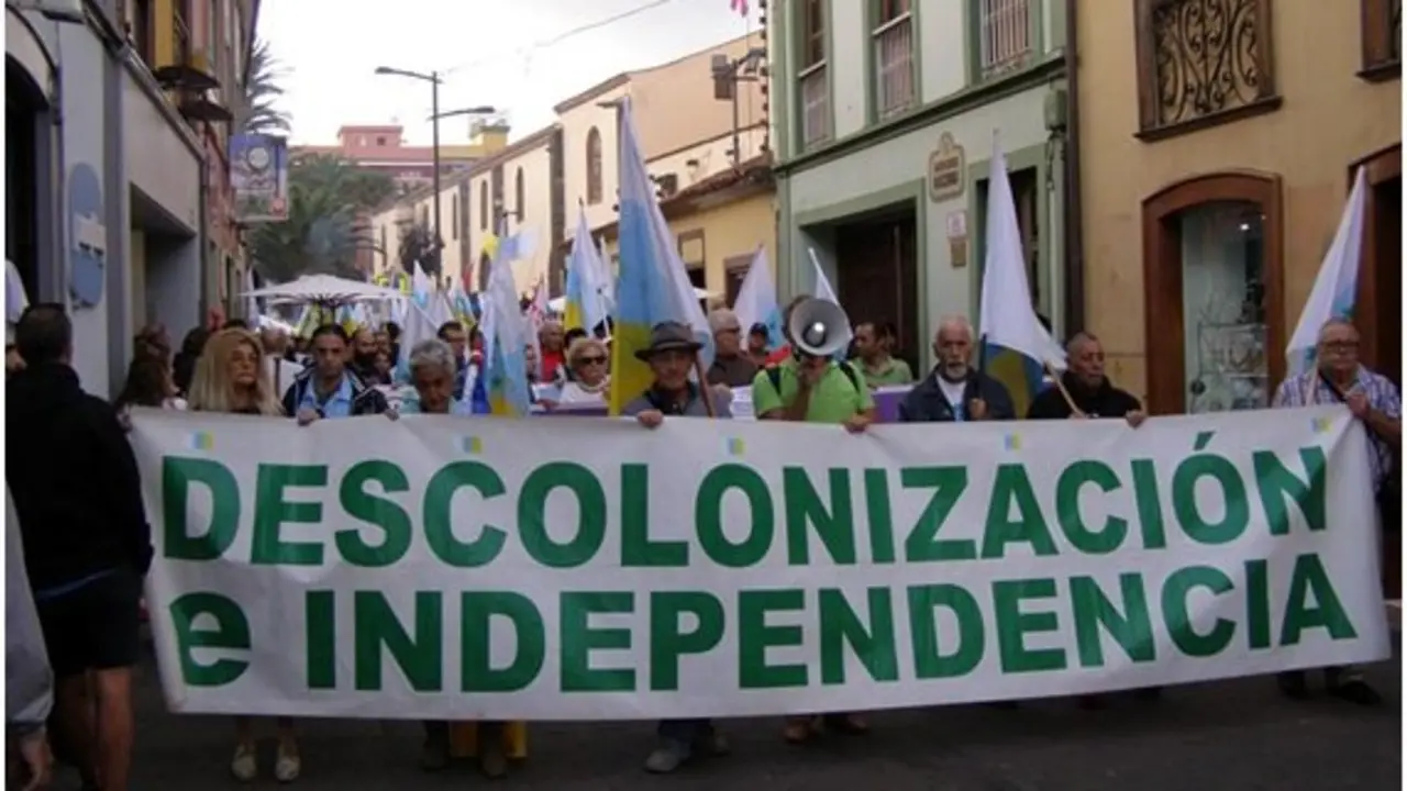 Manifestación del 21 de Octubre en Aguere