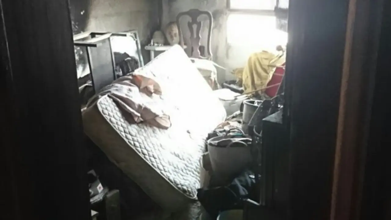 Interior de la vivienda de Los Alonso