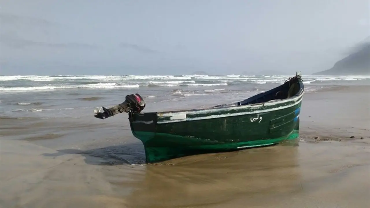 Patera con droga en Famara