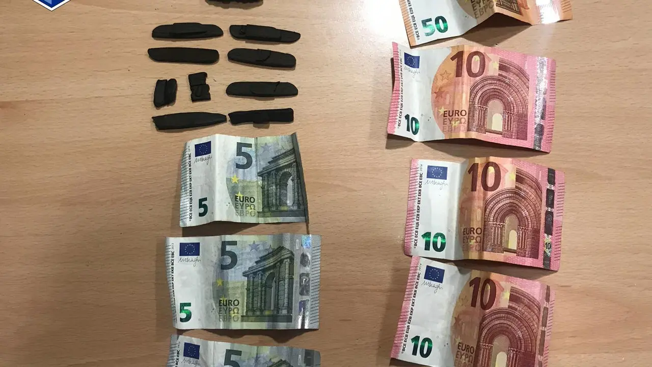 Droga aprehendida por la Policía Local