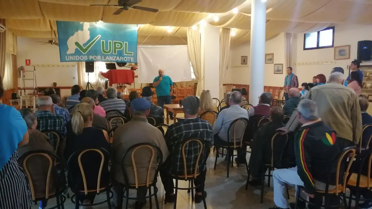 UPL con los mayores de Lanzarote