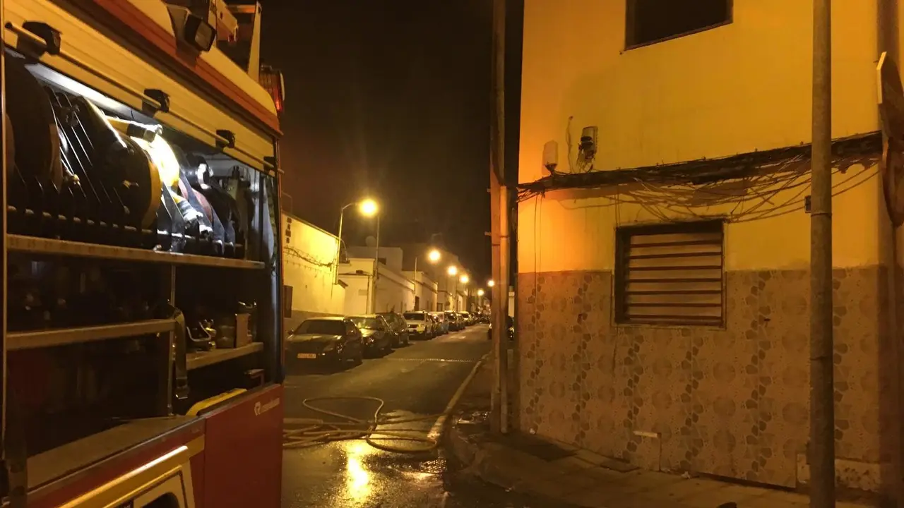 Incendio en una vivienda de la calle Blasco Ib&aacute;&ntilde;ez