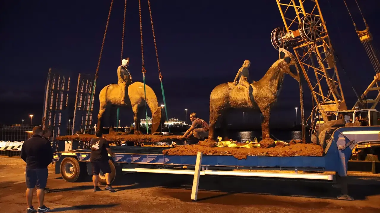 Retiran los caballos de Jason De Caires