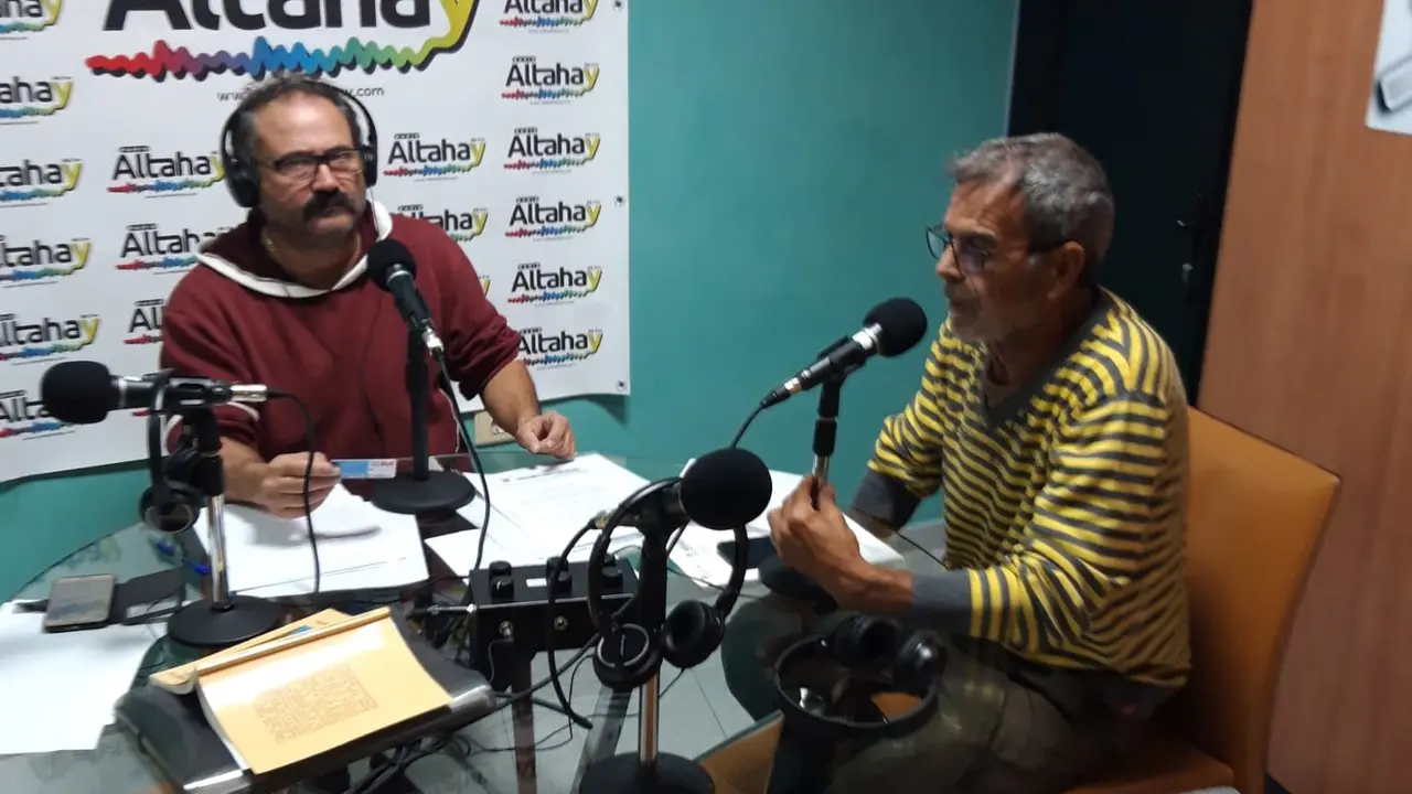 Megolla en Radio Altahay