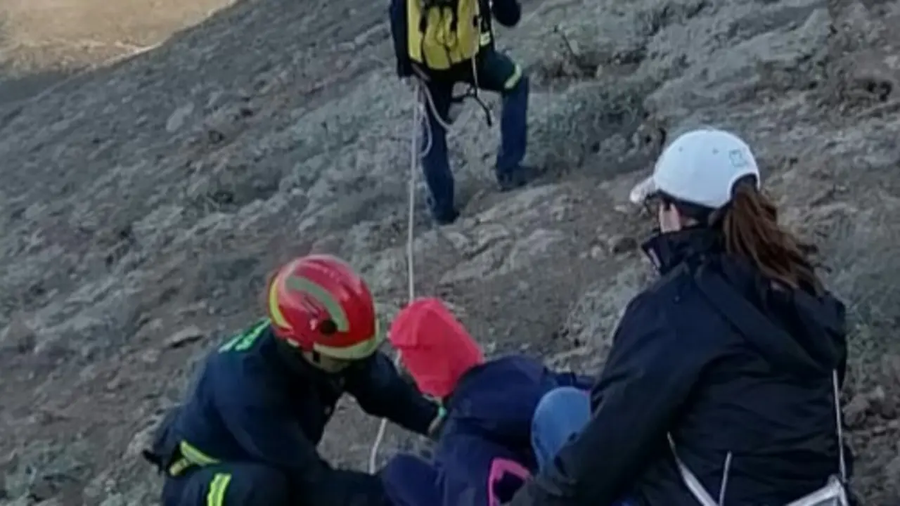 Rescate en la monta&ntilde;a Tinaguache 2