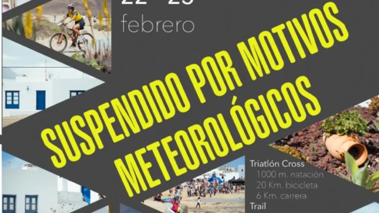 Suspensión de prueba deportiva