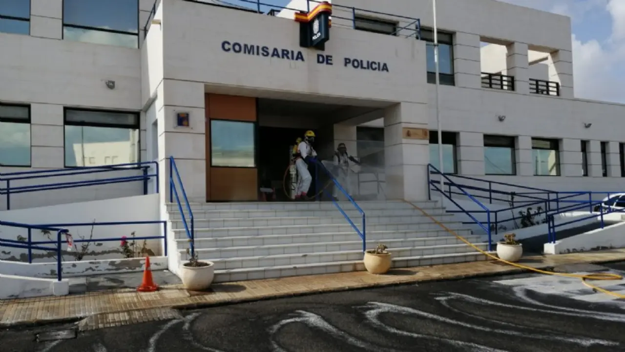 Desinfección de la Comisaría