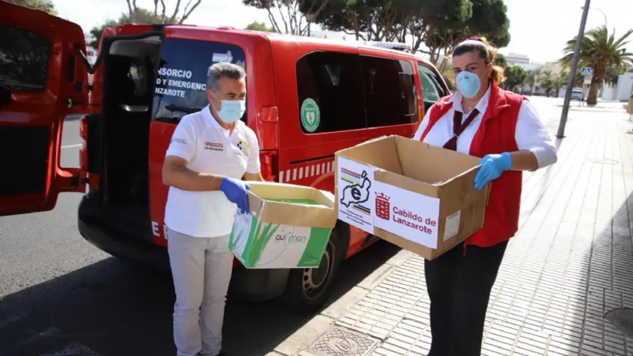 Entrega de mascarillas para usuarios del transporte p&uacute;blico 2