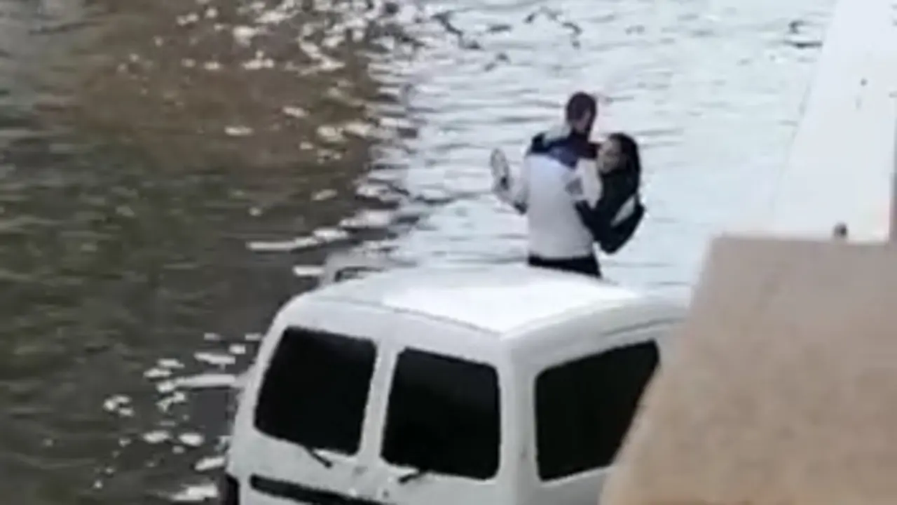 Tromba de agua en Arrecife