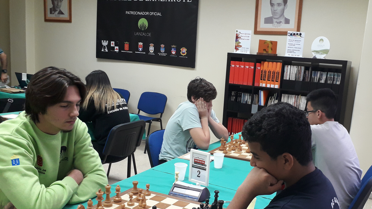 Manuel Navío, subcampeón de Canarias de Ajedrez sub-18