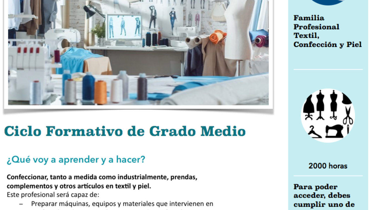 CFGM IES TÍAS moda