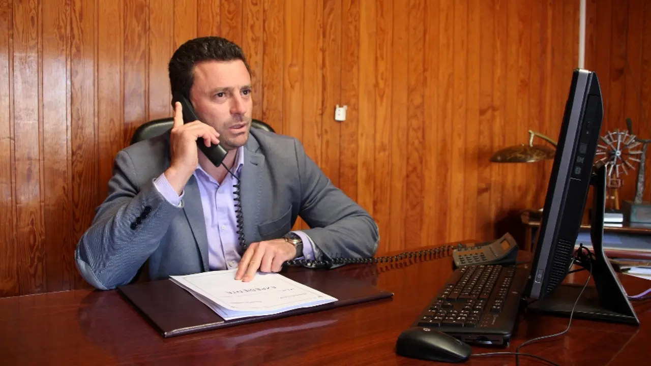 &Oacute;scar Noda, alcalde de Yaiza