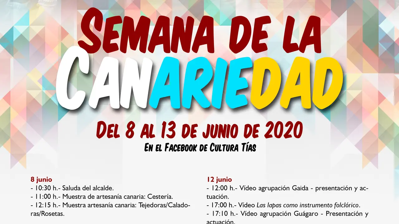 Cultura Semana de la Canariedad 2020