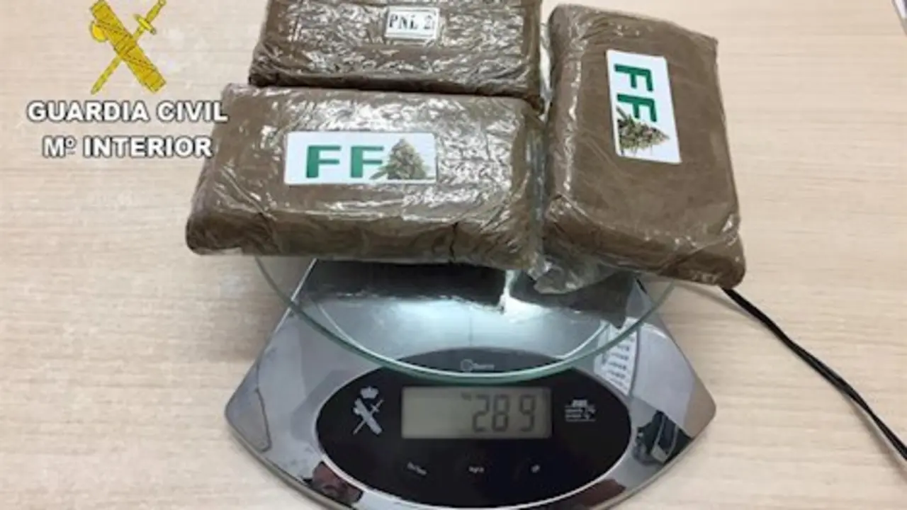 Droga intervenida en Yaiza