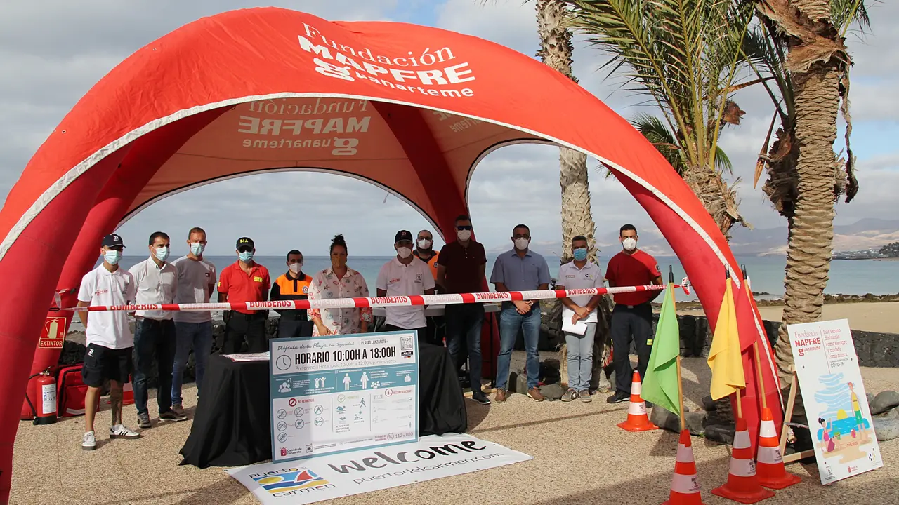 Campa&ntilde;a de prevenci&oacute;n de COVID-19 y ahogamientos