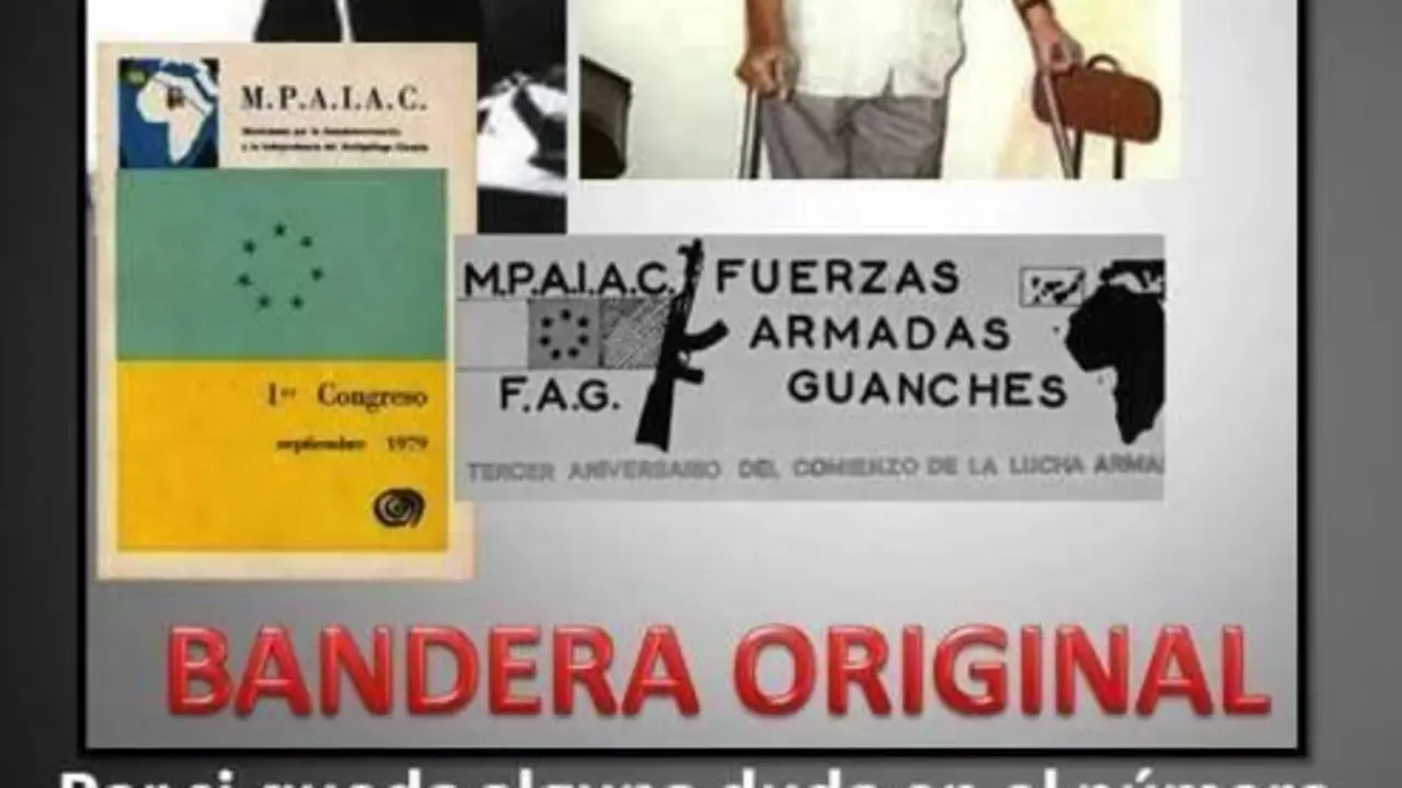 BANDERA CANARIA ORIGINAL