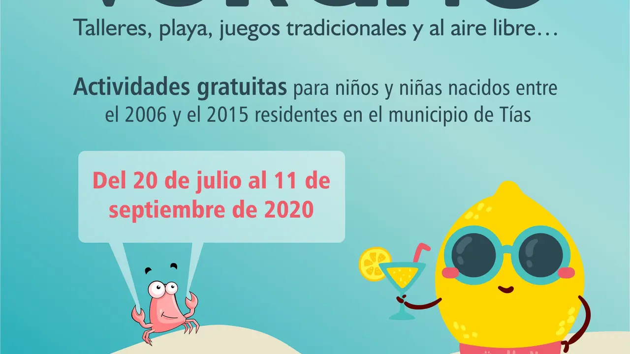 Actividades de verano maramar 2020