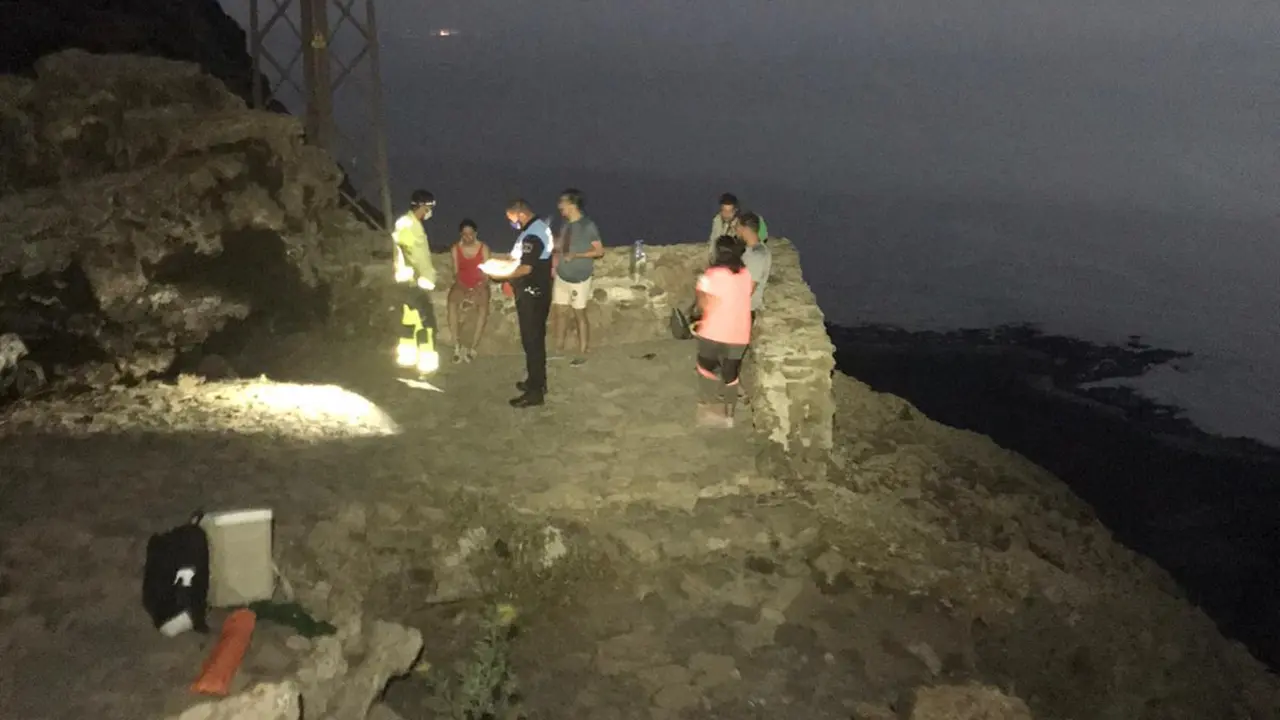 Localizadas 2 personas perdidas en el Risco de Famara