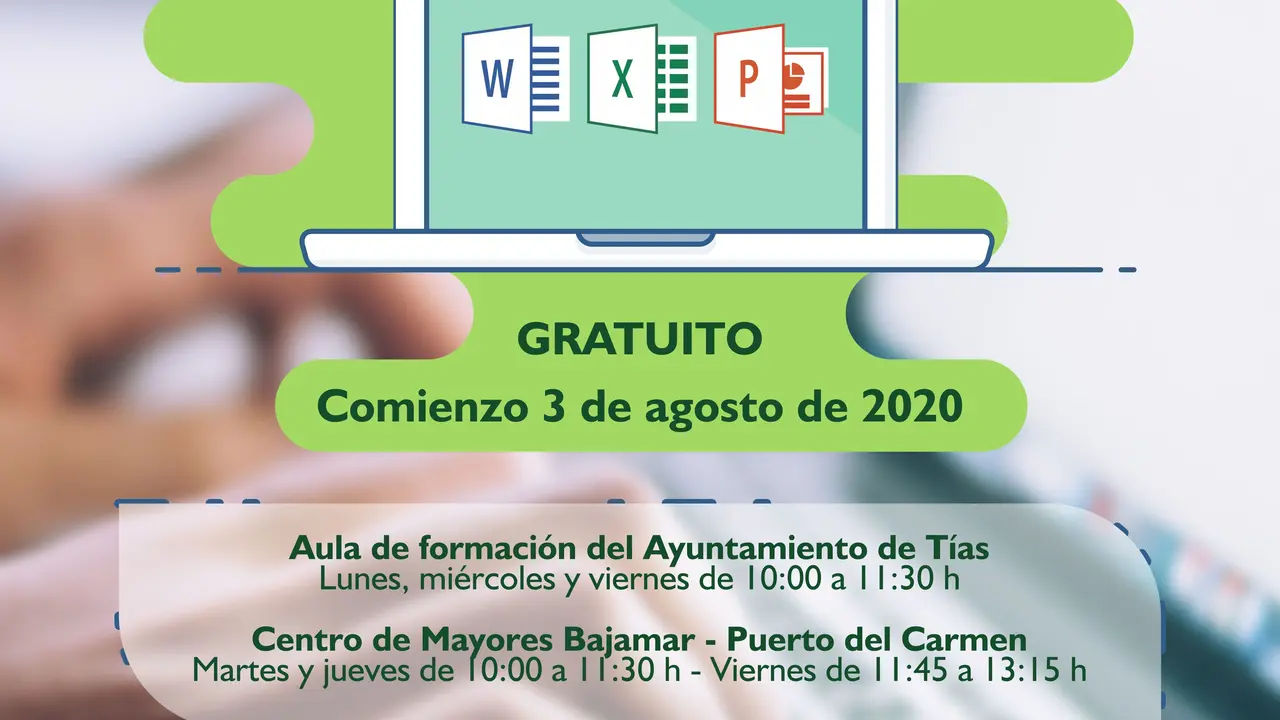Curso Ofimatica Juventud Tías 2020