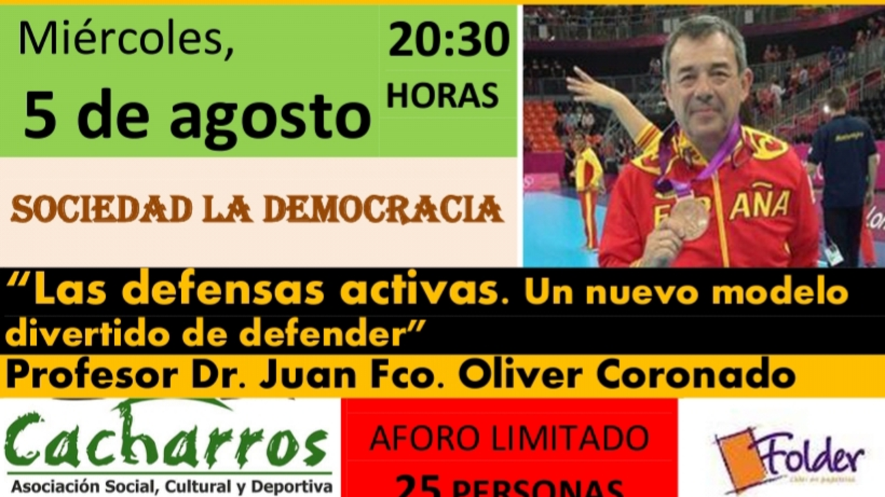 Charla Coloquio de Juan Oliver