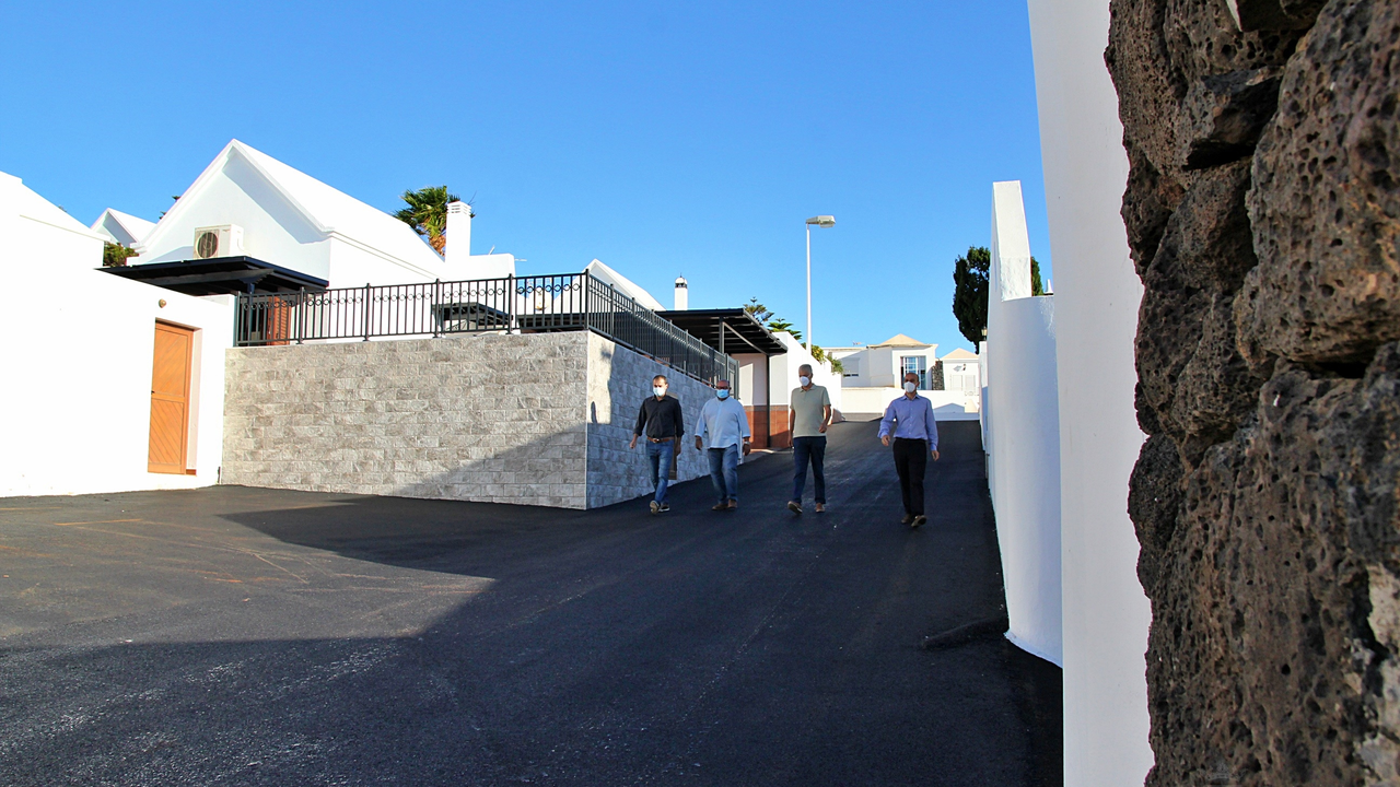 Asfaltados callejones de la calle San Blas