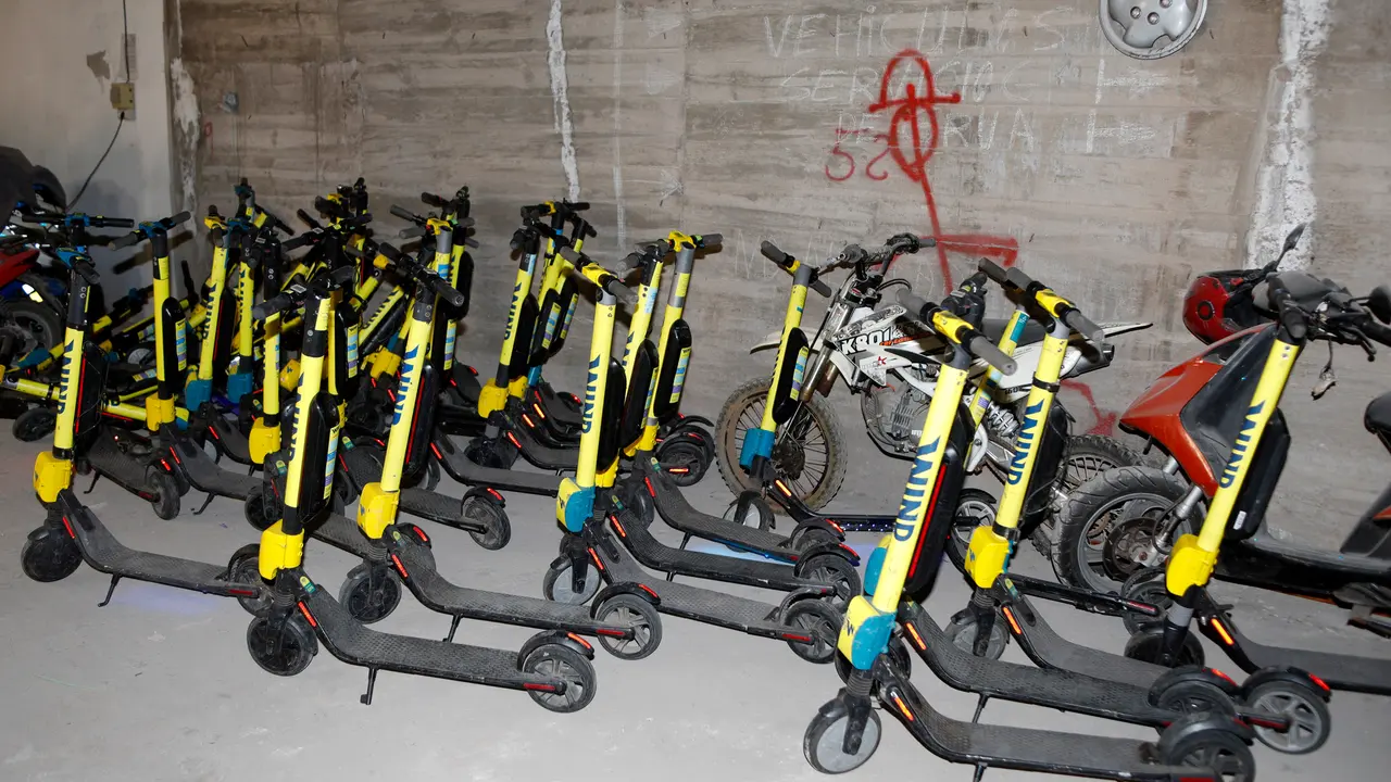 RETIRADA PATINETES EL&Eacute;CTRICOS