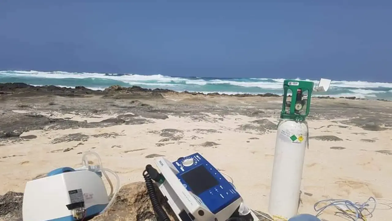 Rescatado un cuerpo al norte de La Graciosa 2