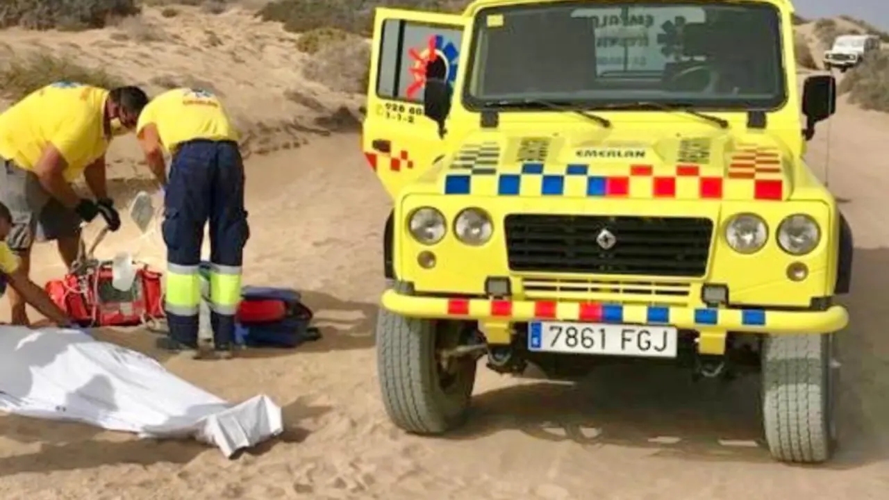Persona fallecida en La Graciosa