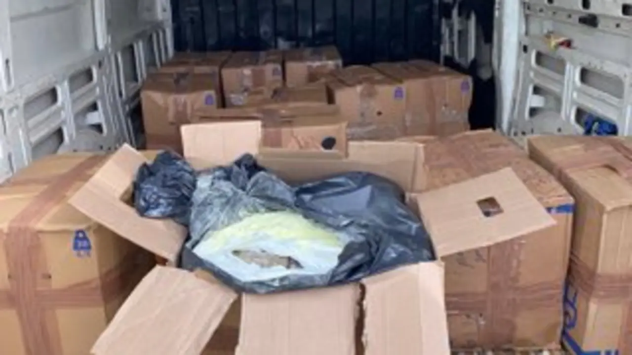 440 kilos de hachís descubiertos