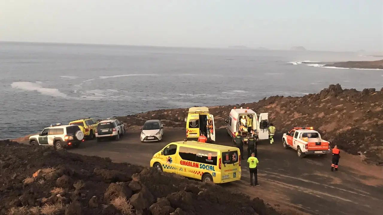Muerto ahogado en Tinajo