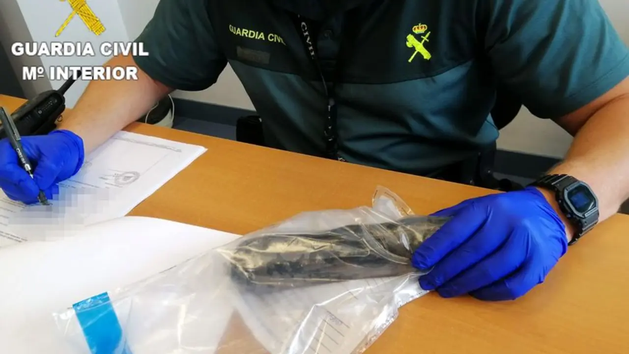 Droga intervenida por la Guardia Civil