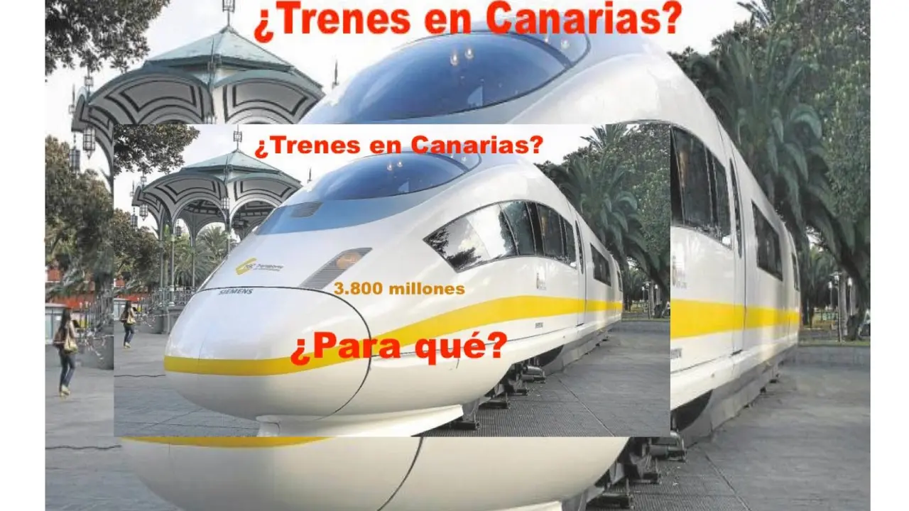 Trenes en Canarias