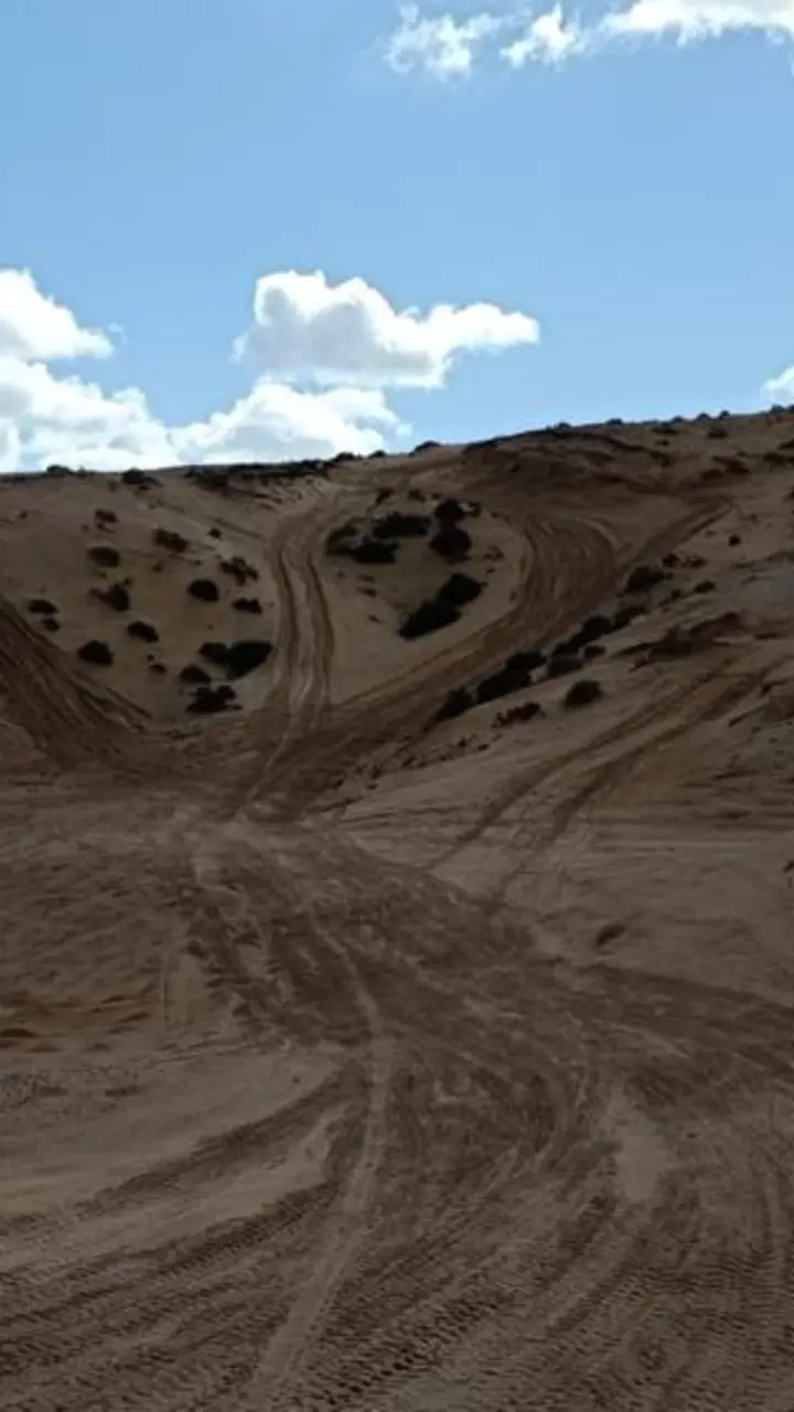 Destrozos en una zona ZEPA