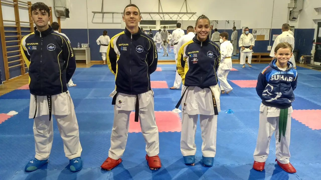 karate suhari competidores final liga nacional