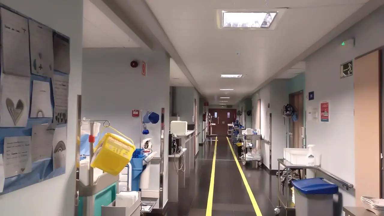 Sala COVID del Hospital