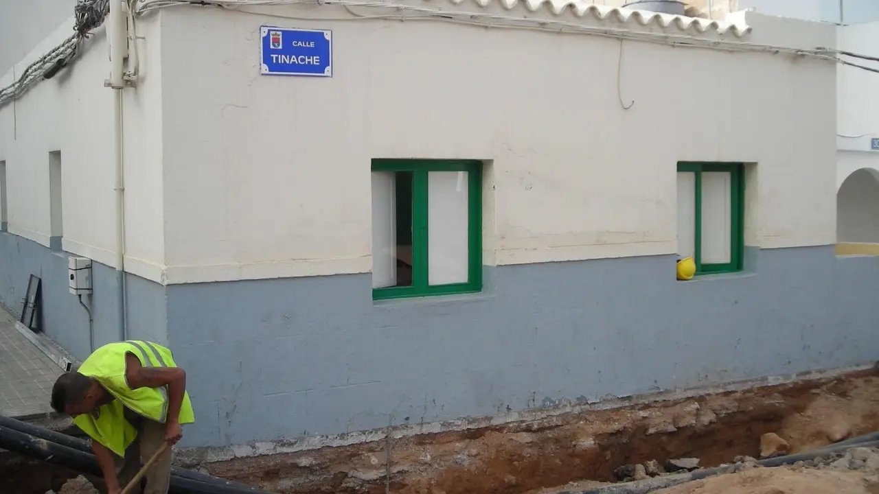 Obras Plan E en Titerroy 2008-Lanzarote En Pie-