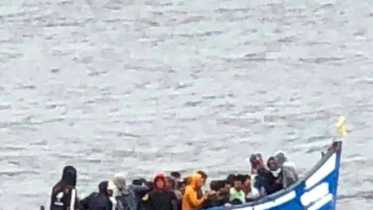 Patera llegando a La Graciosa 3