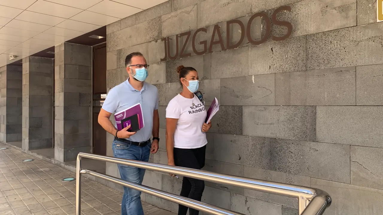 Consejeros de Podemos en el Juzgado