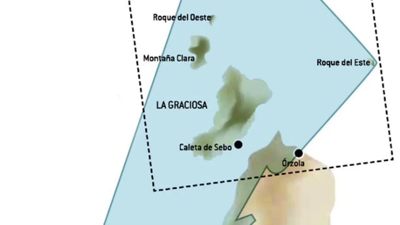 Carte du Parc Naturel de l'archipel Chinijo &agrave; Lanzarote