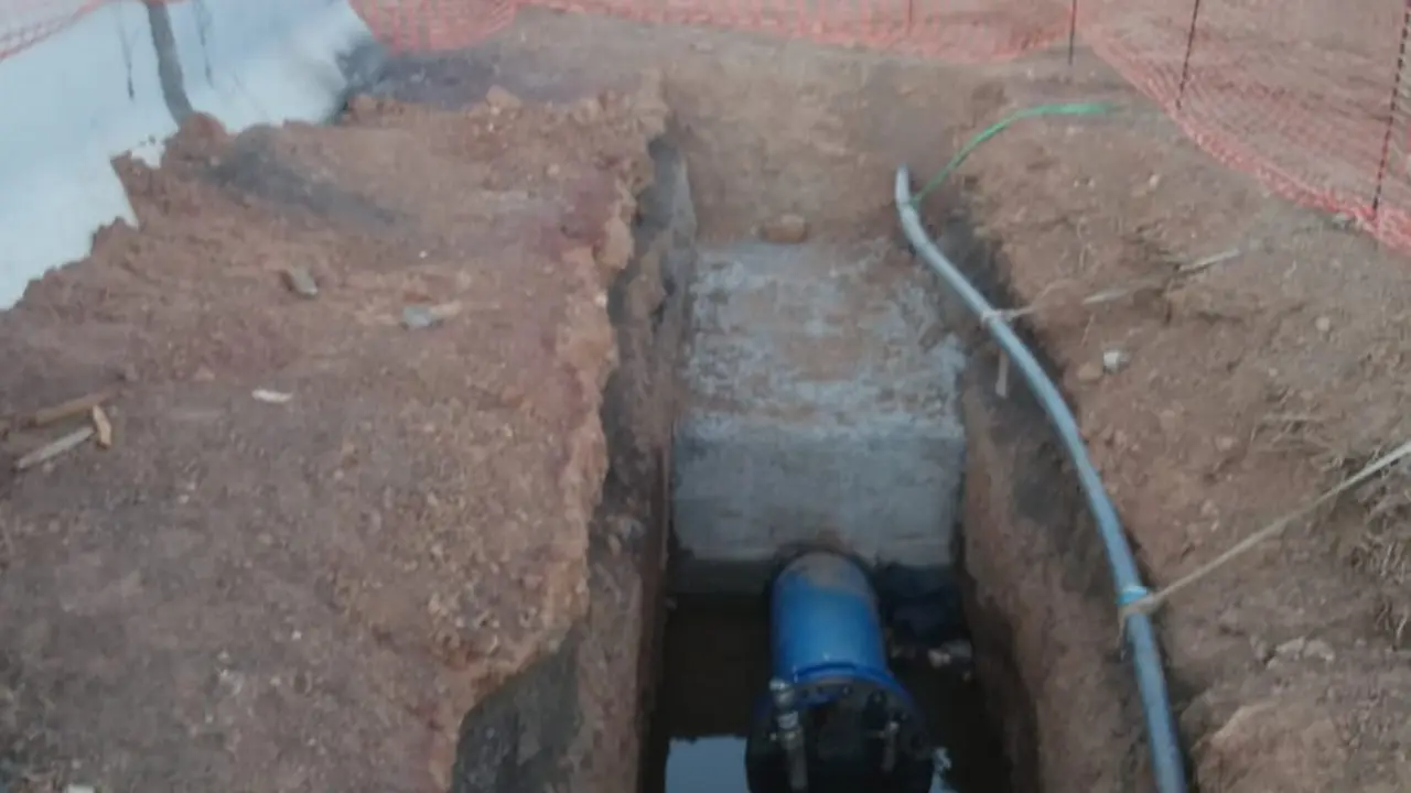 Pérdida de agua en tubería de Canal Gestión 2