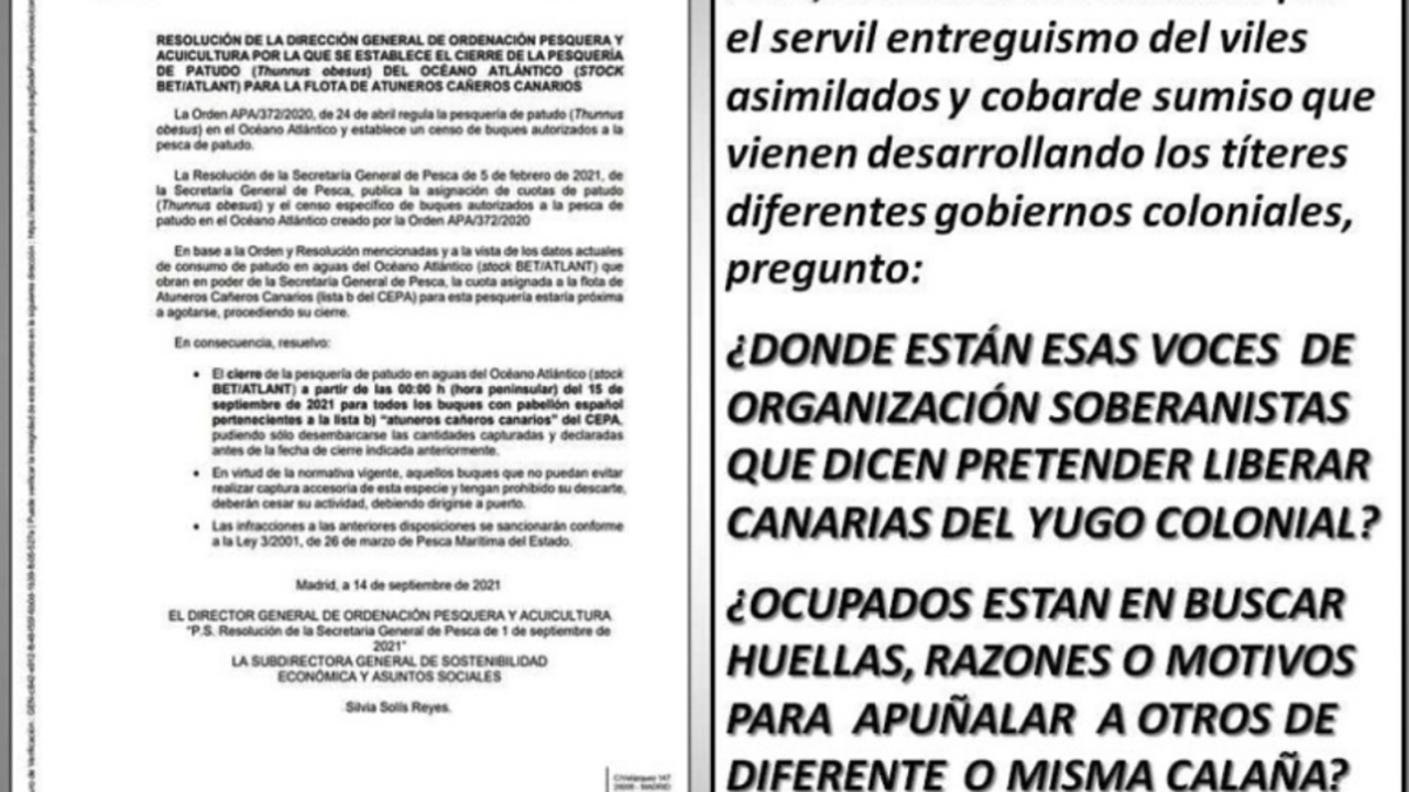 Nueva humillación a la flota pesquera canaria