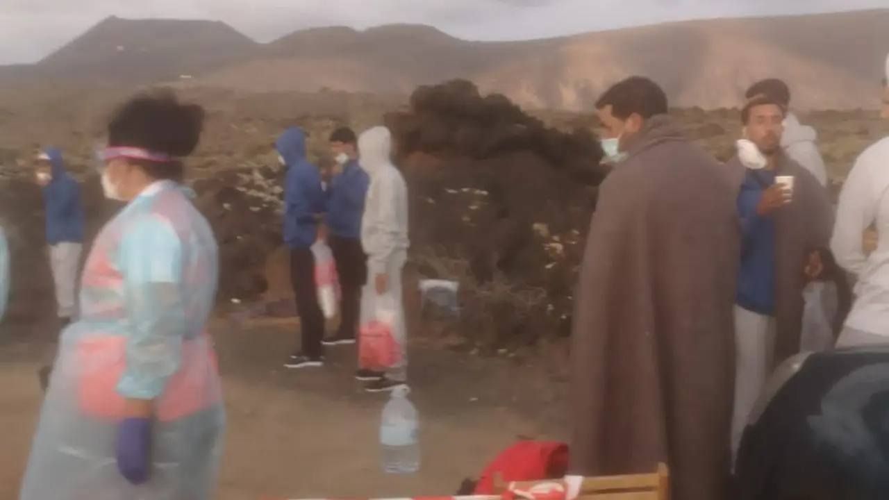 Inmigrantes en Calet&oacute;n Blanco 3