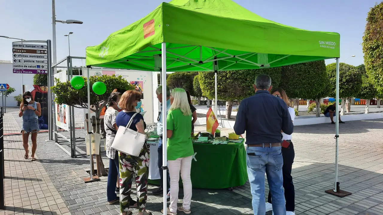 Mesa Informativa de VOX